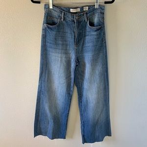 Zara Wide Leg Jeans Blue Size 2